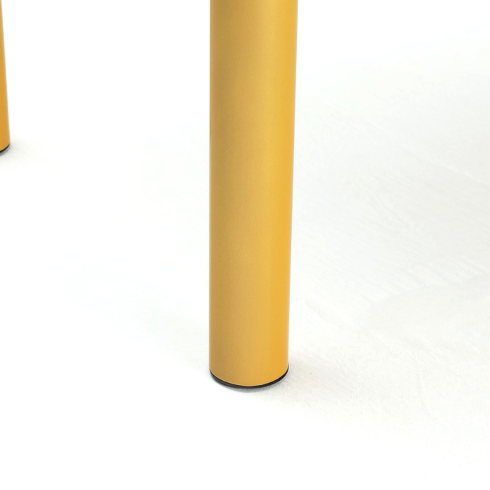 Стол проверки Стол проверки "Эконом", Шагрень чёрный/ Золотой, 1000х500х800 мм