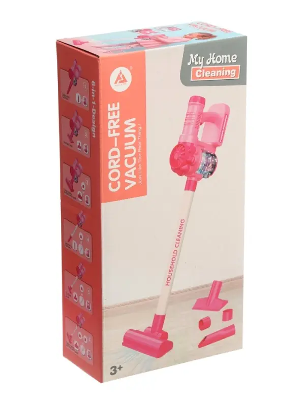 Бытовая техника "Пылесос" с насадками, звук