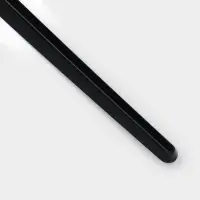 Вилки одноразовые Не ЗАБЫЛИ!, набор 6 шт., пластик, 15.5 см, столовая, чёрная