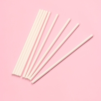 Набор палочек для кондитерских изделий Доляна, d=0,3 см, 10 см, 50 шт, цвет белый