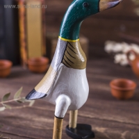 Сувенир дерево "Селезень" 13х12х23 см Сувенир дерево "Селезень" 13х12х23 см