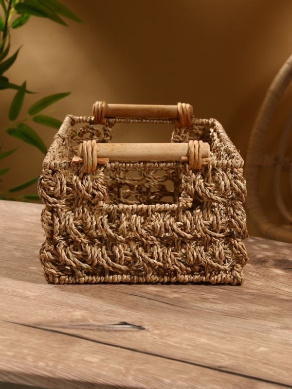 Корзина плетеная 36х20х15 см, сиграсс