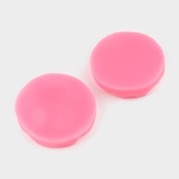 Молд &laquo;Лист герани&raquo;, силикон, 2 предмета, 7,5&times;7 см, цвет МИКС