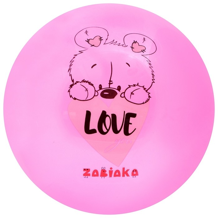 Мяч детский &laquo;Животные&raquo;, d=22 см, 60 г, цвет МИКС