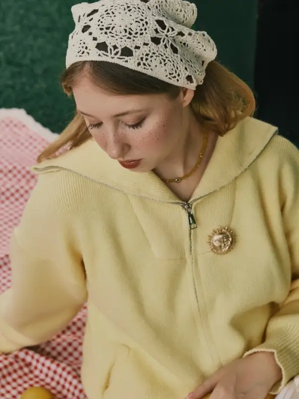 Чокер из бисера &laquo;Хрусталь&raquo;, сердце, жёлтый в золоте, 37 см + 5 см доп, цепочка