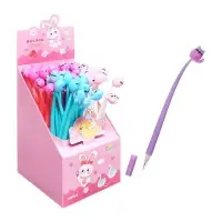 Ручка - прикол гелевая &laquo;Котик&raquo;, синий стержень, МИКС