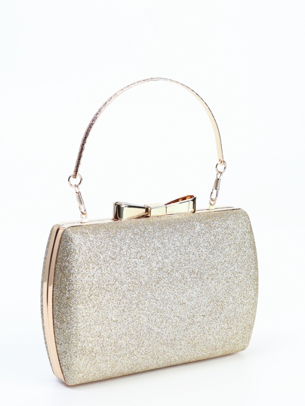 Сумка жен, 18.5*4.5*12, отд на фермуаре, цепь, золото Сумка жен, 18.5*4.5*12, отд на фермуаре, цепь, золото