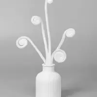 Синельная проволока, набор 90 шт, белая, 30 см