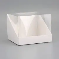 Коробка под бенто-торт 16 х 16 х 12,5 см