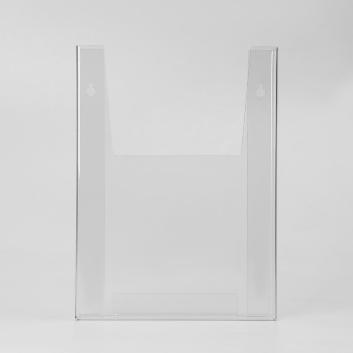 Настенная подставка А4 объемная, 22×3×30 см, оргстекло 2 мм, В ЗАЩИТНОЙ ПЛЁНКЕ Настенная подставка А4 объемная, 22×3×30 см, оргстекло 2 мм, В ЗАЩИТНОЙ ПЛЁНКЕ