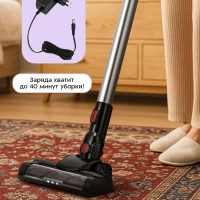 Пылесос для дома вертикальный беспроводной КТ-5346