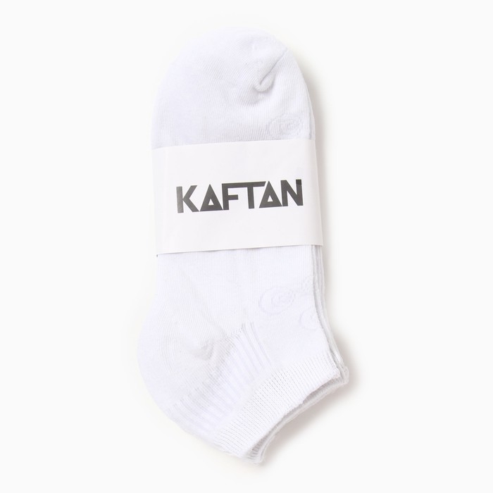 Набор женских носков KAFTAN Base, 3 пары, размер 36-39 (23-25 см) белый