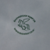 Тарелка глубокая &laquo;Акварель&raquo;, 550 мл, d=22,5 см, цвет светло-серый