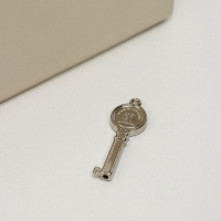 Шкатулка кожзам под часы 2 отделения и бижутерию "Ромбы белые" матовая 8,5х25х25 см