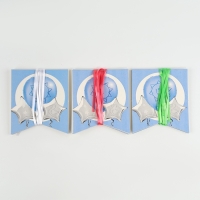 Гирлянда бумажная на ленте &laquo;1 годик, мальчик&raquo;