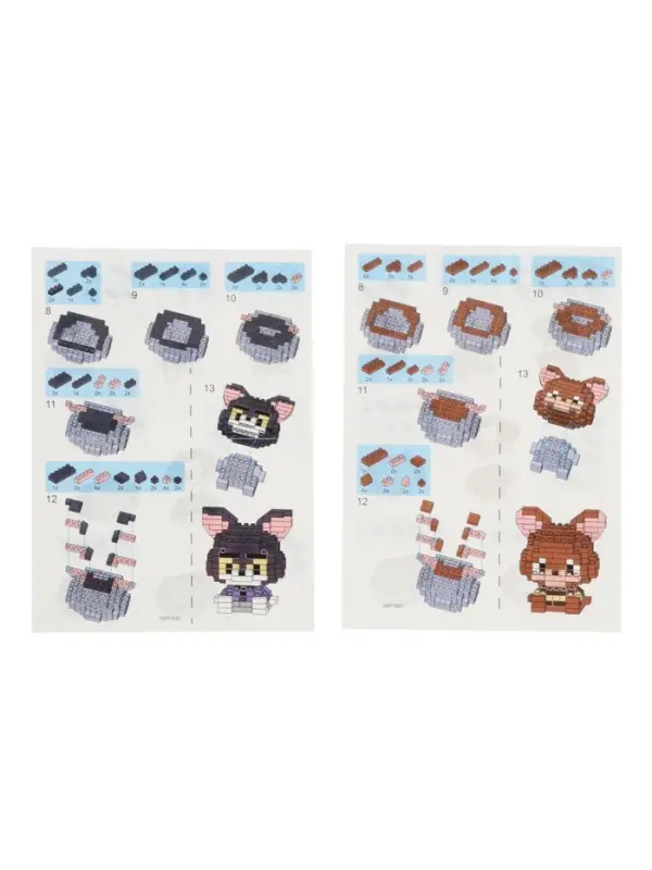 UNICON Конструктор "MiniBlocks", кот и мышка, 2 в 1