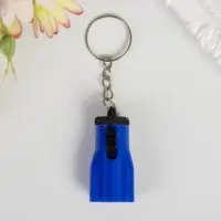 Фонарик брелок для ключей на кольце &laquo;Маленький тюльпанчик&raquo;, МИКС