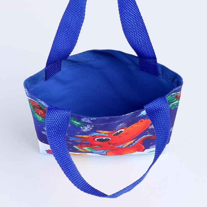 Мешок для подарков &laquo;Дракончик с подарком&raquo;