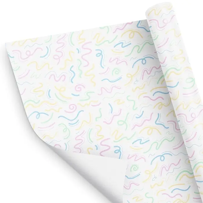 Бумага упаковочная глянцевая &laquo;Конфетти&raquo;, 50 &times; 70 см