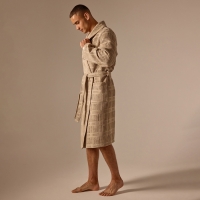 Халат вафельный мужской SL HOME: Chess "Саббиа", размер XL, 100% хлопок, 340 г/м2 Халат вафельный мужской SL HOME: Chess "Саббиа", размер XL, 100% хлопок, 340 г/м2