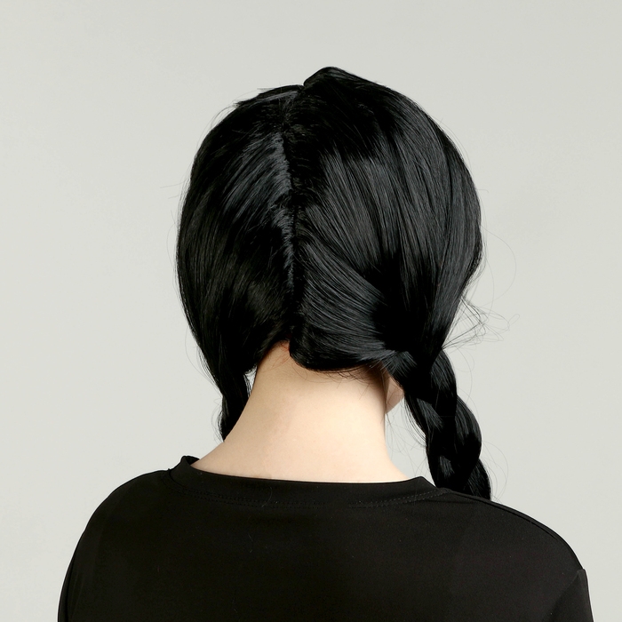 Карнавальный набор &laquo;Мрачная девчонка&raquo;, р. S: парик, юбка, чулки, воротник