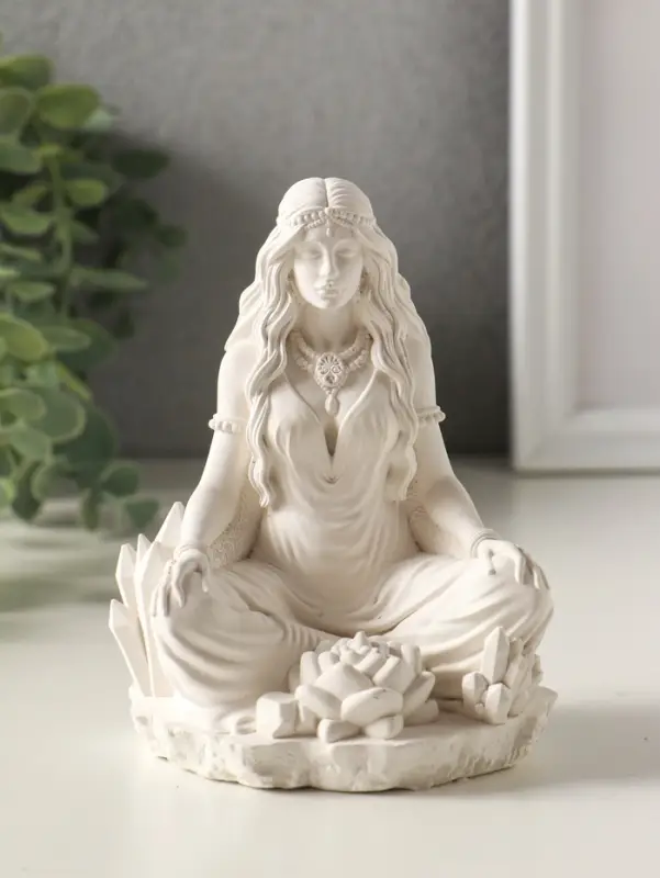 Статуэтка "Богиня любви Парвати" 12х8х7 см, гипс