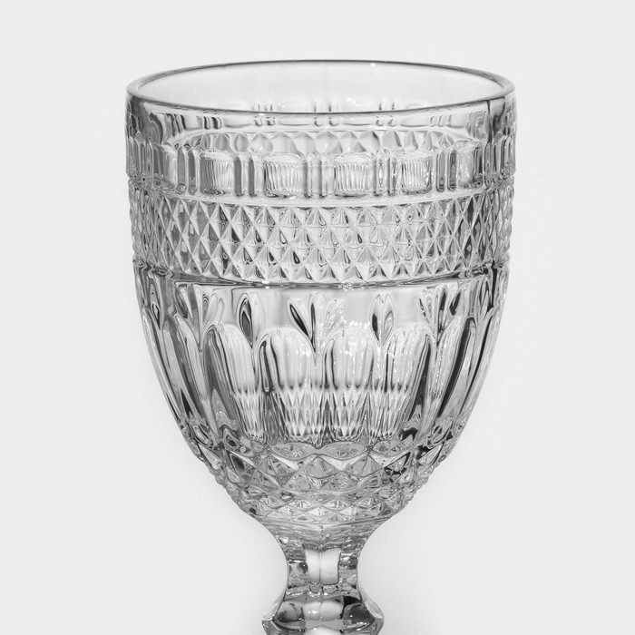 Набор фужеров, стеклянный, d=9 см, h=17 см, 310 мл, 6 шт.