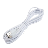 Кабель Hoco X20, Type-C - USB, 3 А, 3 м, PVC оплетка, белый Кабель Hoco X20, Type-C - USB, 3 А, 3 м, PVC оплетка, белый
