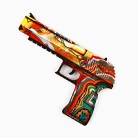 Деревянное оружие, детское сувенирное &laquo;Яркий&raquo;, автомат, пистолет, керамбит, набор 3 шт