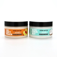 Крем-баттер для тела Very juicy peach, питание и увлажнение, с ароматом персика, 250 г, PICO MICO Крем-баттер для тела Very juicy peach, питание и увлажнение, с ароматом персика, 250 г, PICO MICO