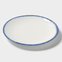 Тарелка пирожковая "Blue Lagoon" Magistro 16см 16,6х1,7, цвет белый, синий