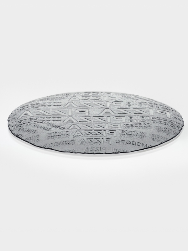 Блюдо d=35см.1шт. Графит