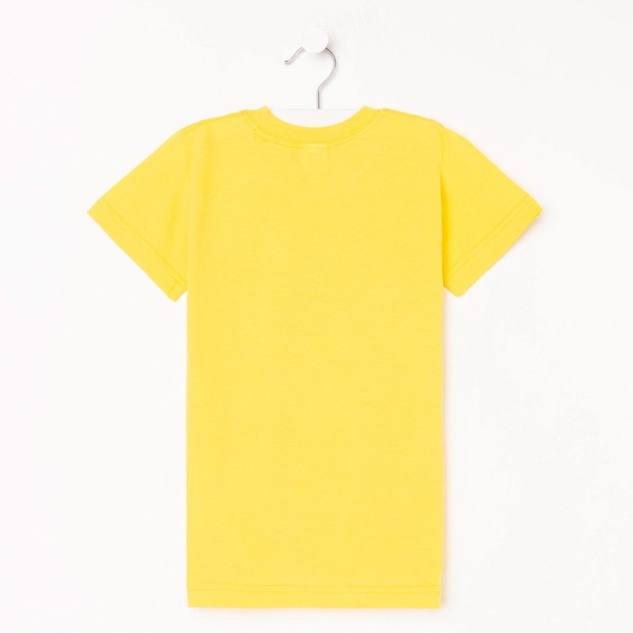 Футболка детская, цвет жёлтый, рост 98 см