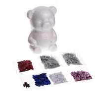 Аппликация пайетками &laquo;Панда&raquo;