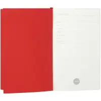 Ежедневник Flat Mini, недатированный, красный