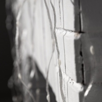 Умная гирлянда &laquo;Бахрома&raquo; 2 &times; 0.4 м роса, IP20, серебристая нить, 99 LED, пульт ДУ, приложение, свечение RGB, USB