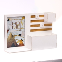 Ключница настенная &laquo;Home&raquo;, горы, 42 &times; 28.7 &times; 8 см.