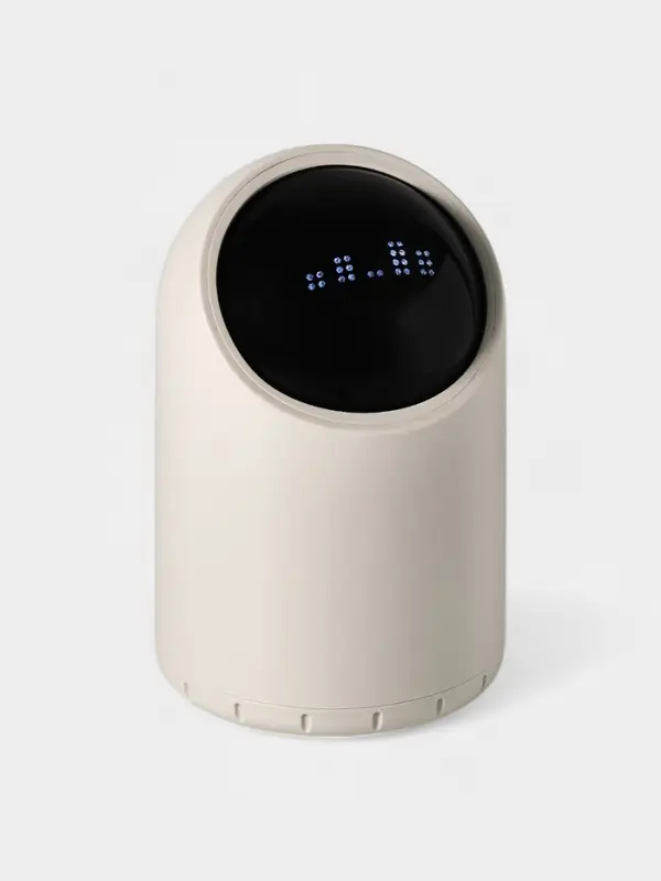 Ведро для мусора сенсорное, 2 л, цвет бежевый