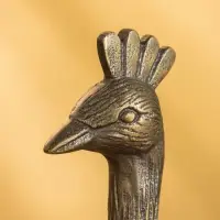 Сувенир &laquo;Павлин&raquo;, 28&times;12&times;21 см, алюминий