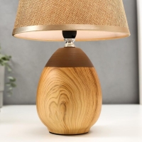 Лампа настольная 16305/1BR E14 40 Вт светлое дерево 20&times;20&times;31 см