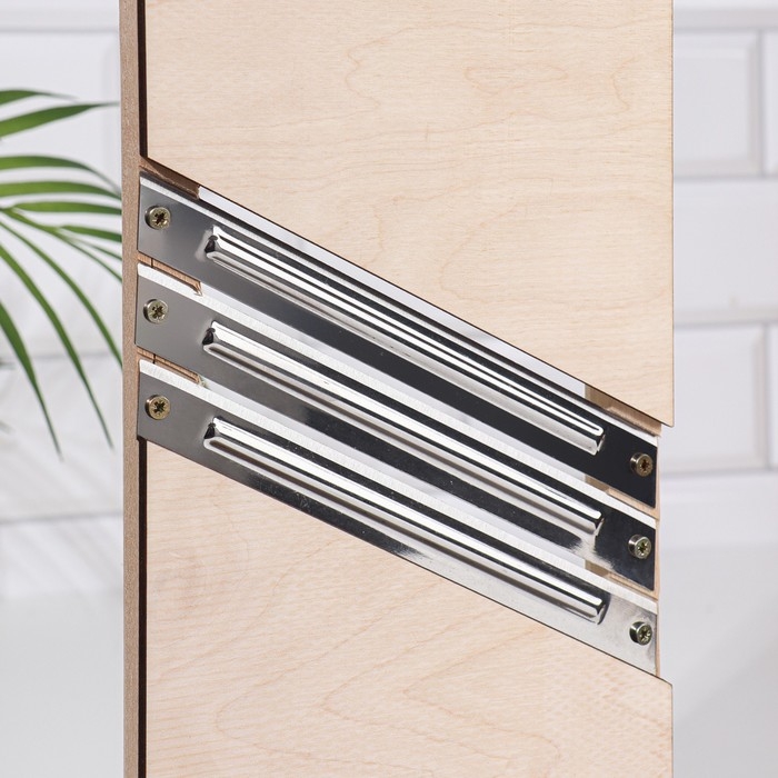 Шинковка деревянная 3 ножа 43,5х15 см