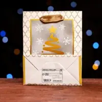 Пакет ламинированный &laquo;Елочка&raquo; 11.5&times;14.5&times;6 см
