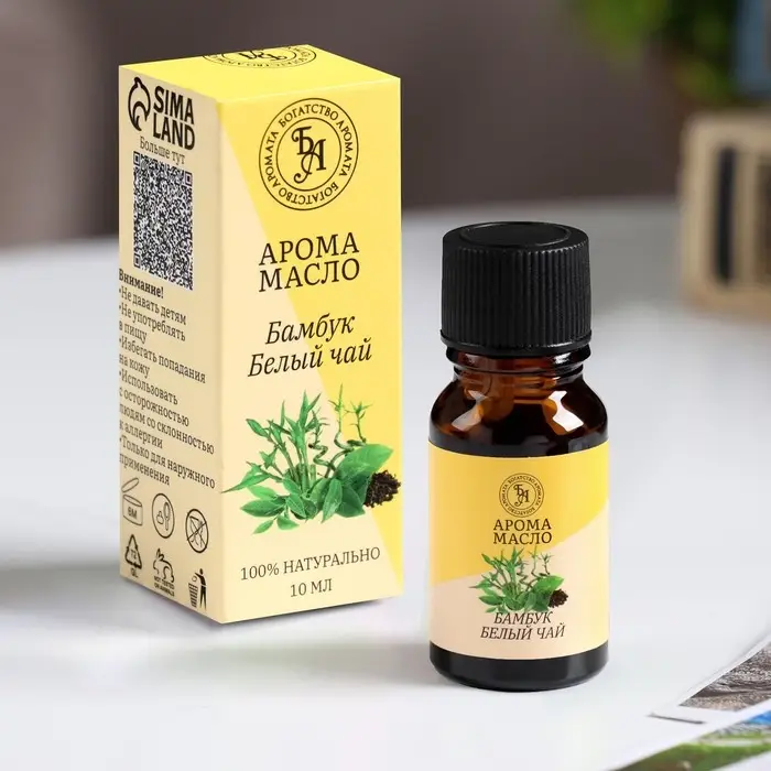 Эфирное масло &laquo;Бамбук и белый чай&raquo;, 10 мл, &laquo;Богатство Аромата&raquo;