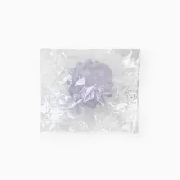 Игрушка пищащая "Мячик" для собак, 6,5 см, серая МИКС