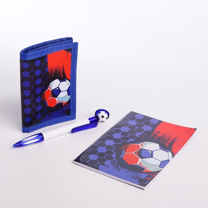 Подарочный набор для мальчика &laquo;Только вперед&raquo; кошелёк, блокнот, ручка