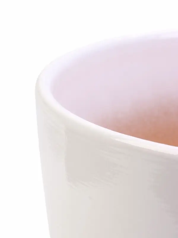 Набор горшков цветочный поддоном 4 шт 0,4 / 1 / 2,5 / 5 л керамика, Белый