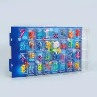 Подарочная новогодняя коробка &laquo;Мерцающий&raquo;, Календарь 47.7&times;3.9&times;32 см