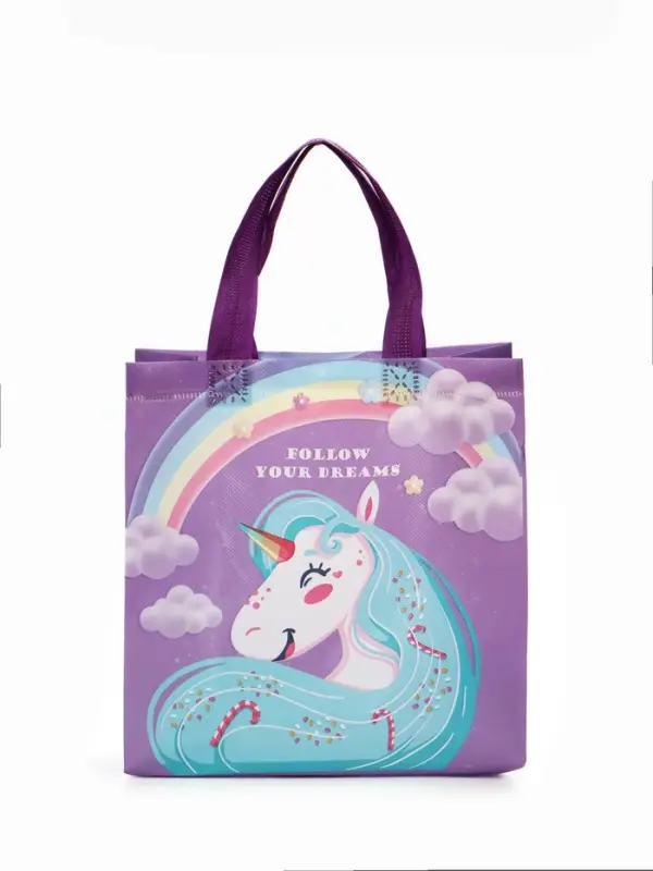 Сумка дет Единорог, 22*11*23, отд без молнии, микс