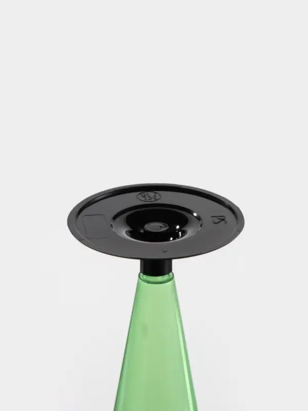 Фужер одноразовый &laquo;Конус&raquo;, 150-180 мл, зелёный