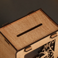 Новогодняя копилка "Олени" 12х12х9 см Новогодняя копилка "Олени" 12х12х9 см